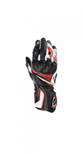 IXON GP4 AIR BLACK/WHITE/RED GLOVES