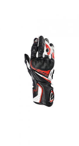 IXON GP4 AIR BLACK/WHITE/RED GLOVES