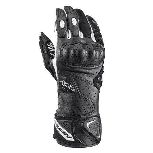 IXON THUNDER AIR BLACK/WHITE GLOVES