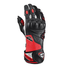 IXON THUNDER AIR BLACK/RED/WHITE GLOVES