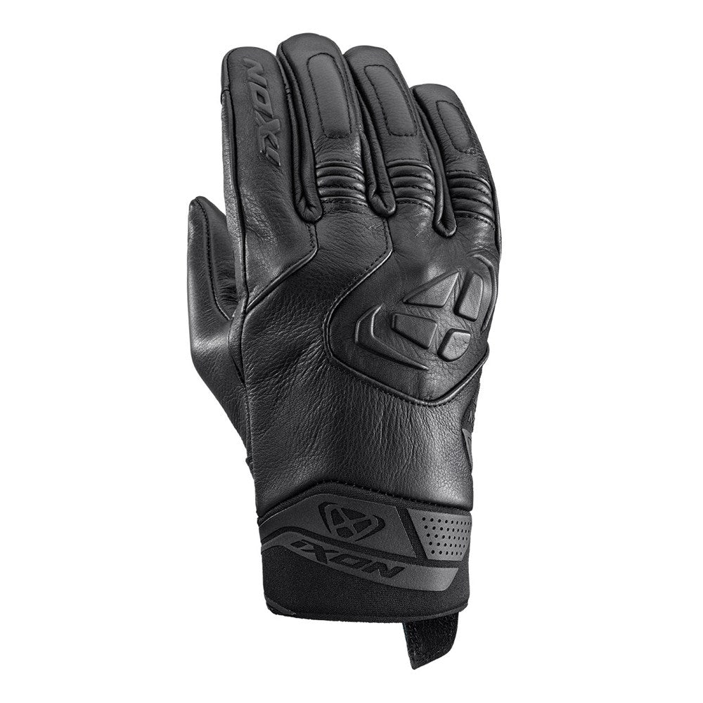IXON MIG 2 LEATHER BLACK GLOVES