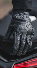 IXON MIG 2 BLACK LEATHER GLOVES