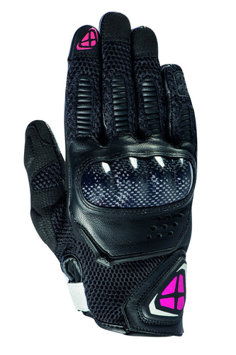 IXON RS4 AIR LADY BLACK/FUSHIA WOMENS GLOVES