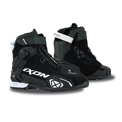 IXON BULL 2 WATERPROOF LADY BLACK/WHITE WOMENS BOOTS