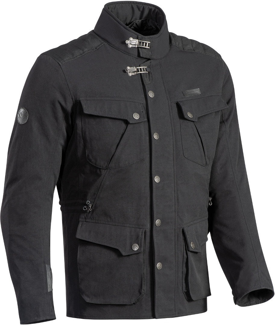 IXON EXHAUST TEXTILE WOMEN'S MOTORCYCLE JACKET BLACK (Size: MEDIUM) Last one