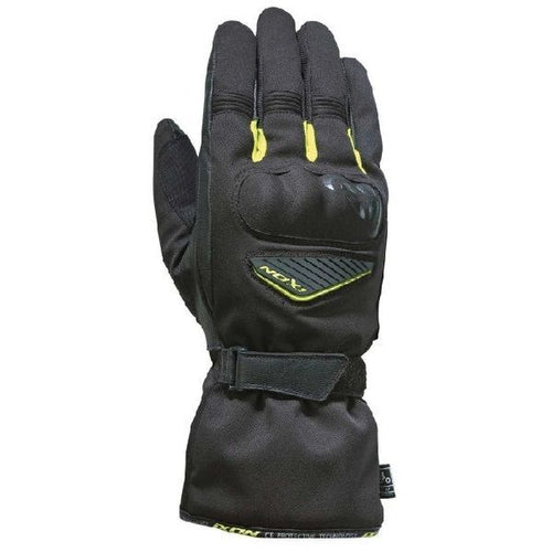 IXON PRO ARROW TEXTILE WINTER GLOVES - BLACK/YELLOW (Size: LARGE) Last One
