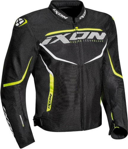IXON SPRINTER AIR JACKET - BLACK/YELLOW (Size: LARGE) Last One