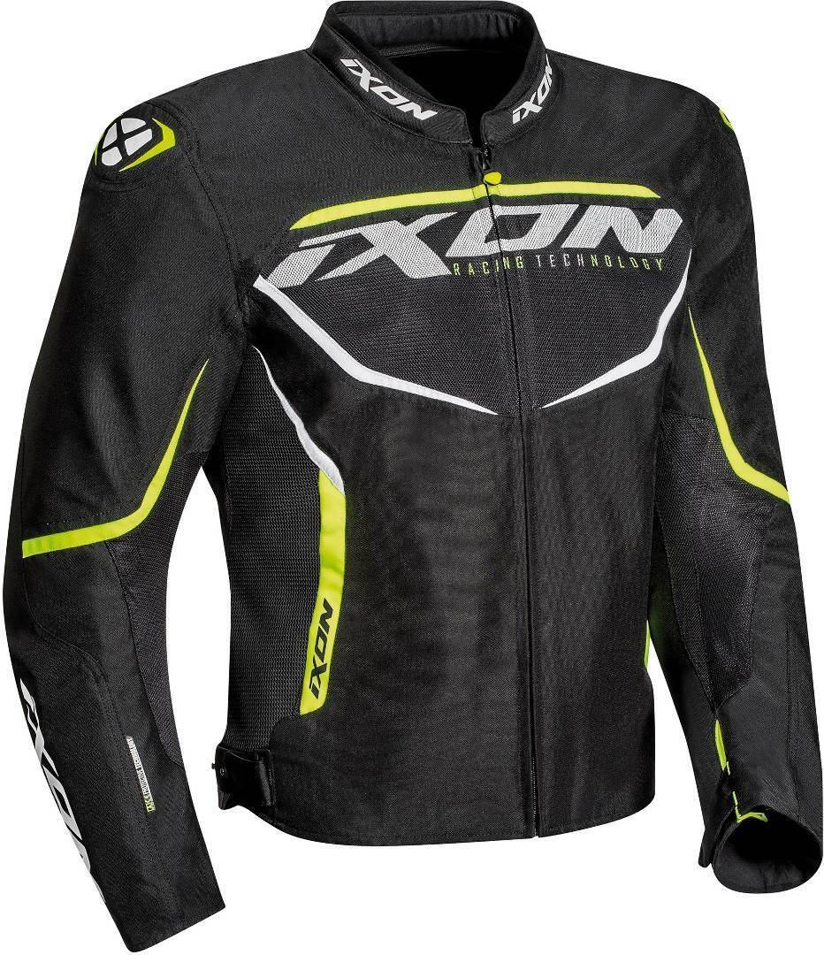 IXON SPRINTER AIR JACKET - BLACK/YELLOW (Size: LARGE) Last One