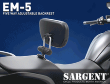 SARGENT 🇨🇦 BMW K 1600 GT / GTL / EXCLUSIVE PERFORMANCE SEATS SARGENT EM 5 BACKREST
