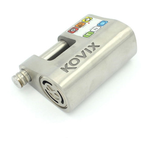 KOVIX KBL-12 ALARMED PADLOCK STAINLESS STEEL