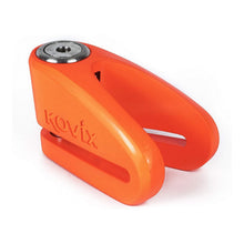 KOVIX KV1Z DISC LOCK ORANGE 6MM PIN WITH REMINDER CABLE