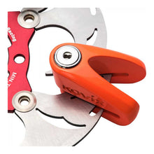 KOVIX KV1Z DISC LOCK ORANGE 6MM PIN WITH REMINDER CABLE