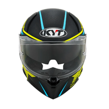 KYT R2R CONCEPT MATTE BLACK/YELLOW MOTORCYCLE HELMET