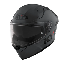 KYT R2R PLAIN GORILLA GREY MOTORCYCLE HELMET