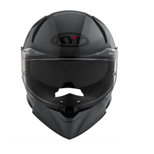 KYT R2R PLAIN GORILLA GREY MOTORCYCLE HELMET