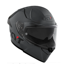 KYT R2R PLAIN GORILLA GREY MOTORCYCLE HELMET