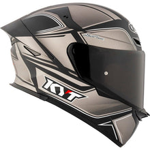 KYT TT REVO E06 TOURIST MOTORCYCLE HELMET MATT COOL/GREY