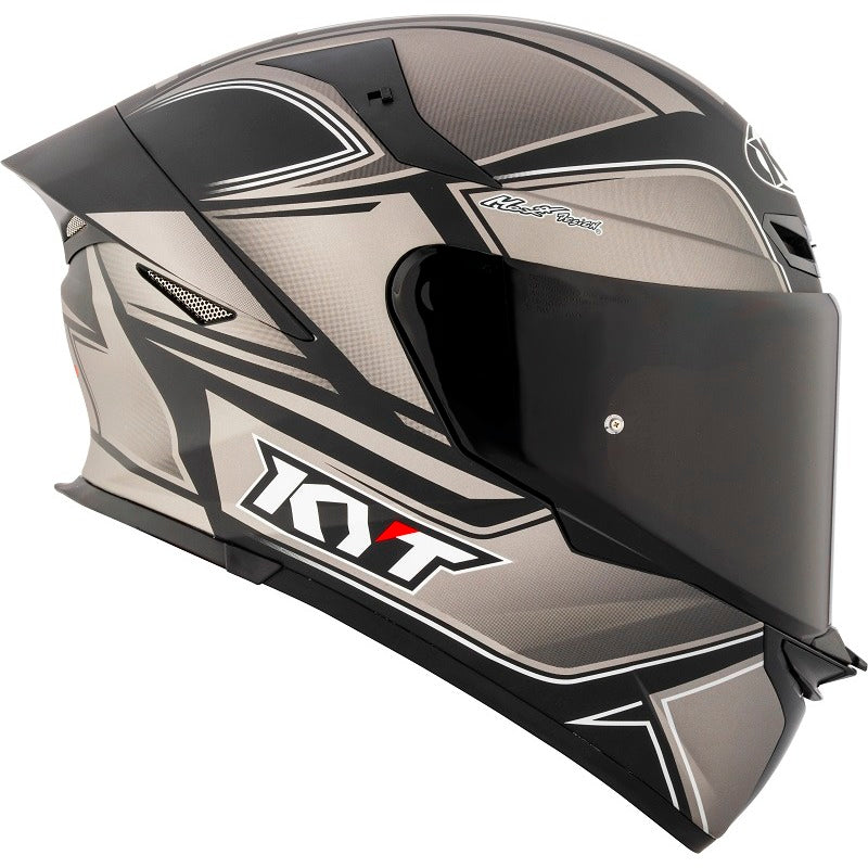 KYT TT REVO E06 TOURIST MOTORCYCLE HELMET MATT COOL/GREY
