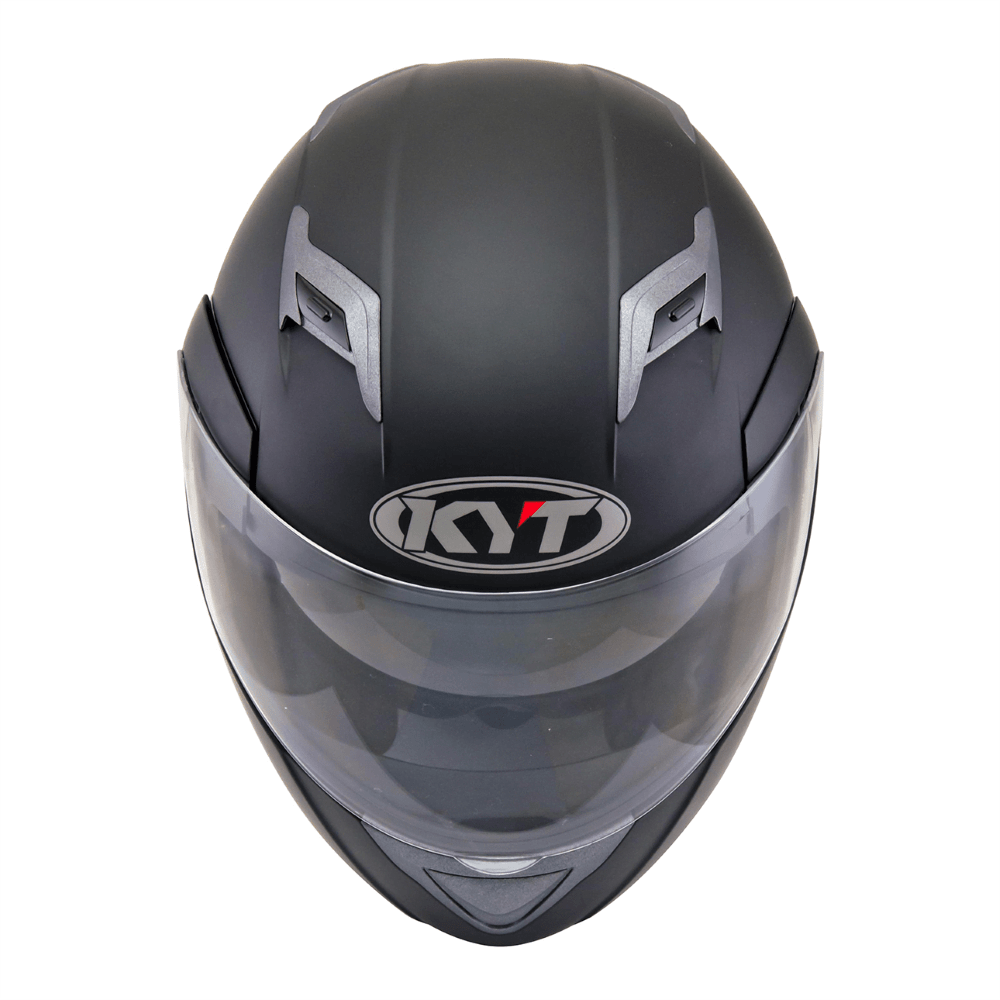 KYT CONVAIR FLIP UP MATTE BLACK MOTORCYCLE HELMET