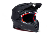 KYT JUMPSHOT SOLID MATTE BLACK MOTOCROSS HELMET