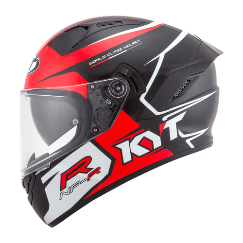 KYT NF-R TRACK MOTORCYCLE HELMET RED