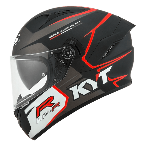 KYT NF-R TRACK MOTORCYCLE HELMET MATTE GREY