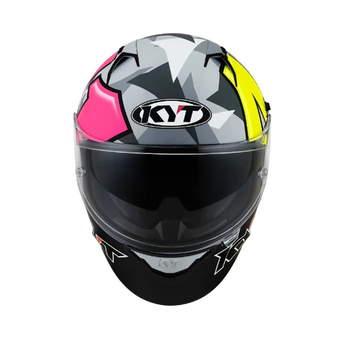 KYT NF-R MOTORCYCLE HELMET WITH PINLOCK ESPARGARO MATTE GREY