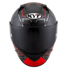 KYT NX RACE MOTORCYCLE HELMET CARBON PRISMA RED