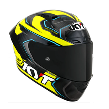 KYT NZ RACE COMPETITION YELLOW CARBON MOTORCYCLE HELMET