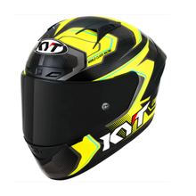 KYT NZ RACE COMPETITION YELLOW CARBON MOTORCYCLE HELMET