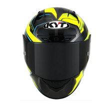 KYT NZ RACE COMPETITION YELLOW CARBON MOTORCYCLE HELMET