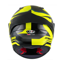 KYT NZ RACE COMPETITION YELLOW CARBON MOTORCYCLE HELMET