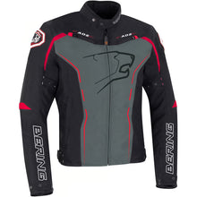 BERING KALOWAY BLACK/GREY/RED MOTORCYCLE JACKET