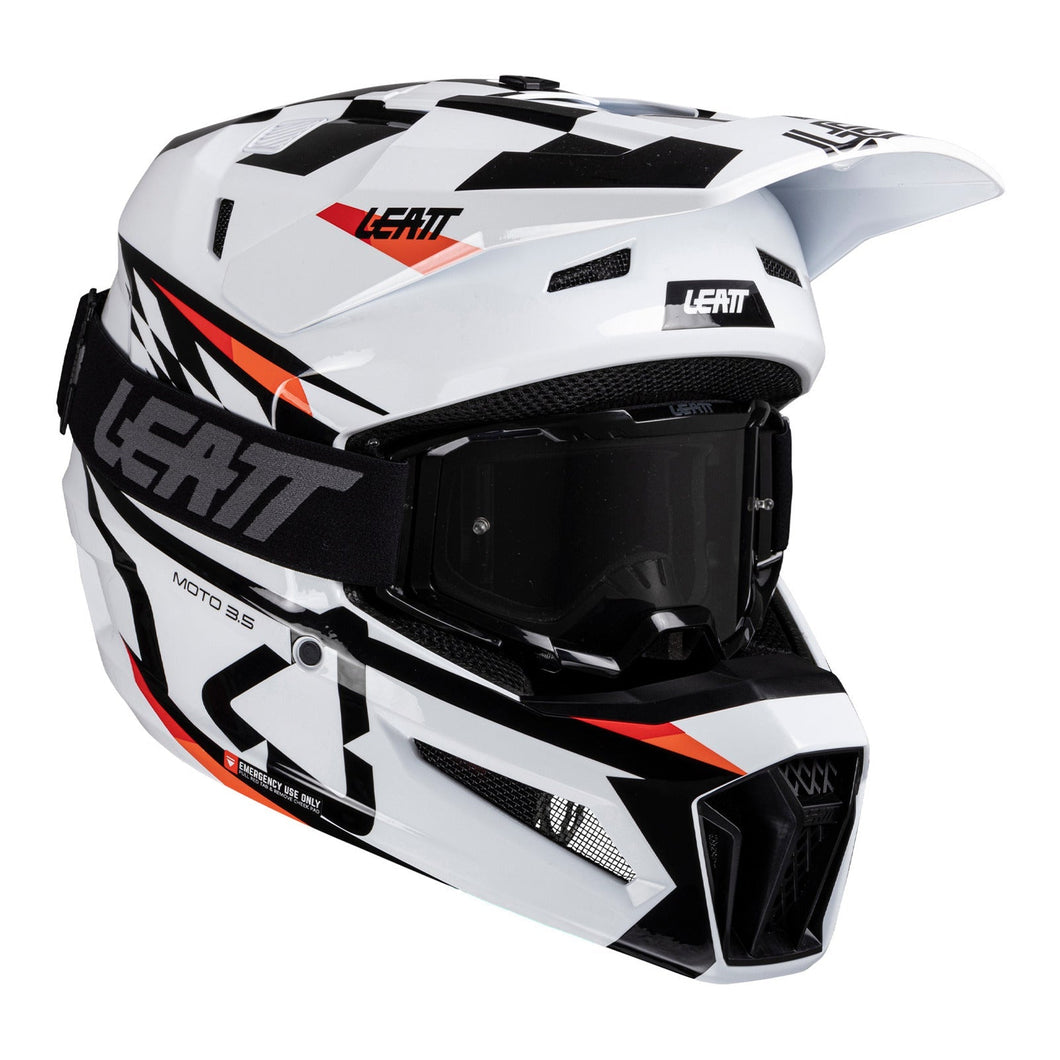 LEATT 3.5 HELMET KIT - WHITE
