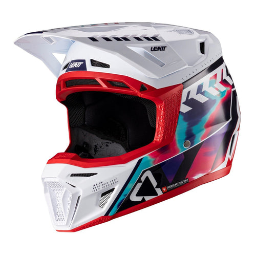 LEATT 8.5 HELMET KIT - ROYAL BLUE / RED