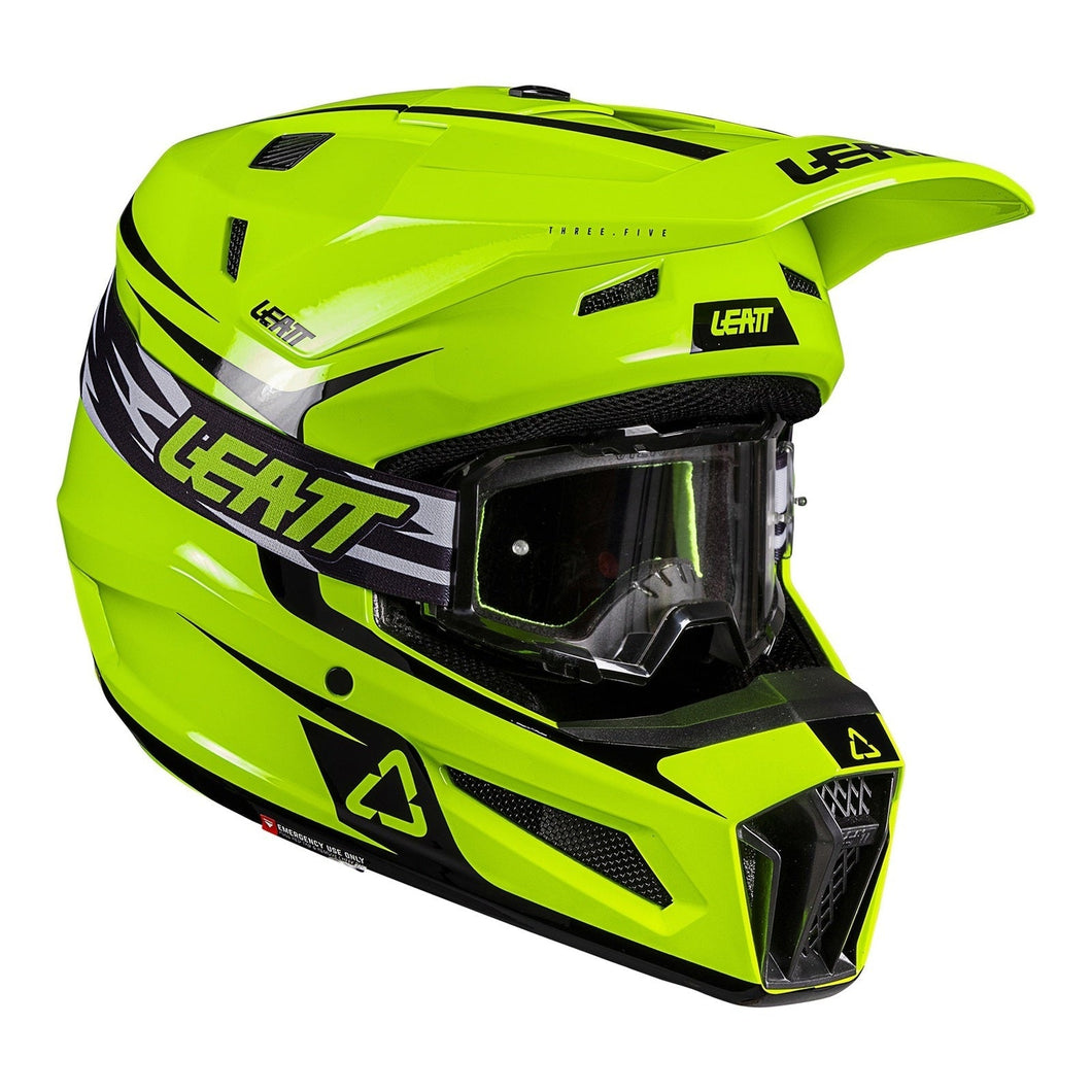 LEATT 3.5 HELMET KIT - NEON YELLOW
