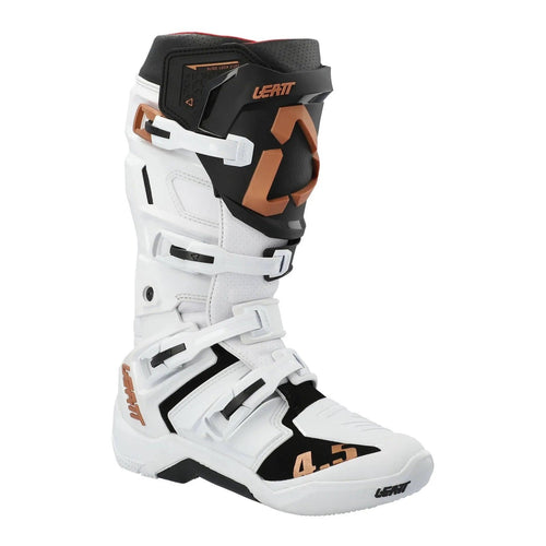 LEATT 4.5 BOOT - WHITE / BLACK / BRONZE