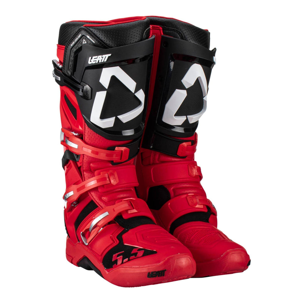 LEATT 5.5 FLEXLOCK BOOT - RED
