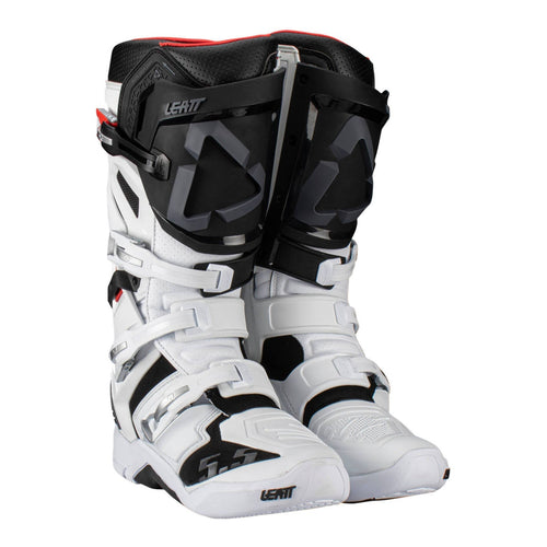 LEATT 5.5 FLEXLOCK BOOT - WHITE