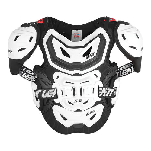 LEATT 5.5 CHEST PROTECTOR PRO HD - WHITE