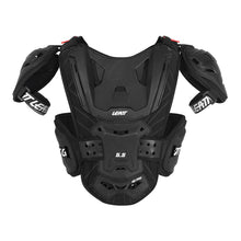 LEATT 5.5 JUNIOR CHEST PROTECTOR PRO HD - BLACK / WHITE
