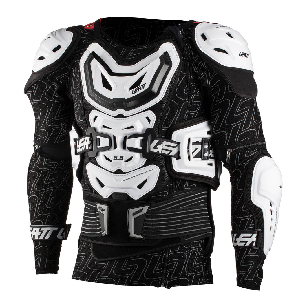 LEATT 5.5 BODY PROTECTOR - WHITE