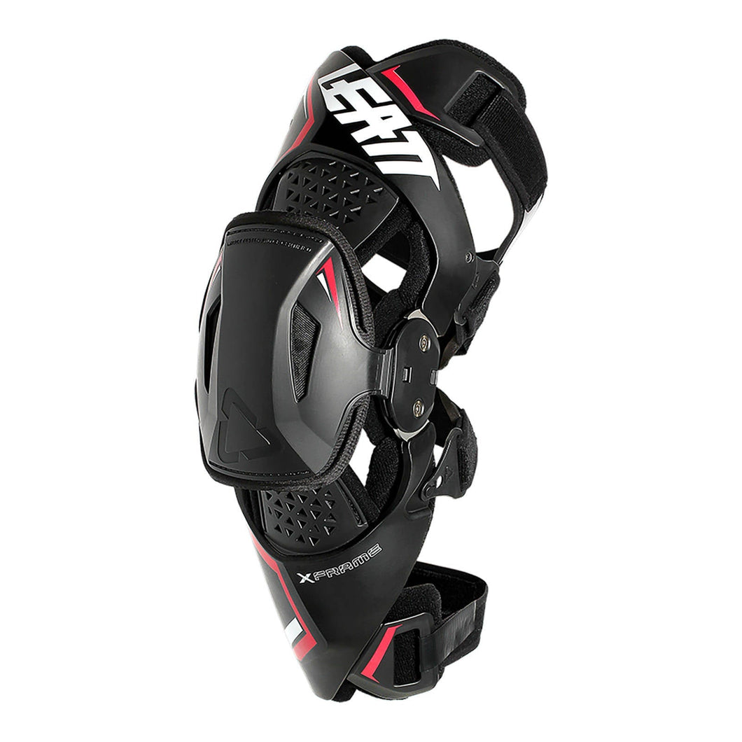 LEATT X-FRAME KNEE BRACE - BLACK (LEFT ONLY)