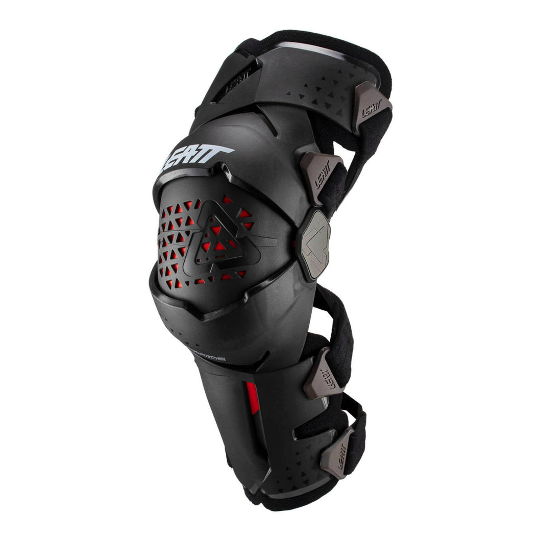 LEATT Z-FRAME KNEE BRACE PAIR - BLACK