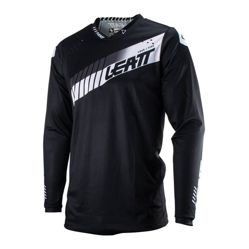 LEATT 4.5 LITE JERSEY - BLACK (SIZE: MEDIUM)