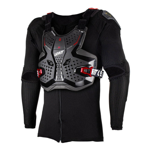 LEATT 3.5 JUNIOR BODY PROTECTOR - BLACK / RED