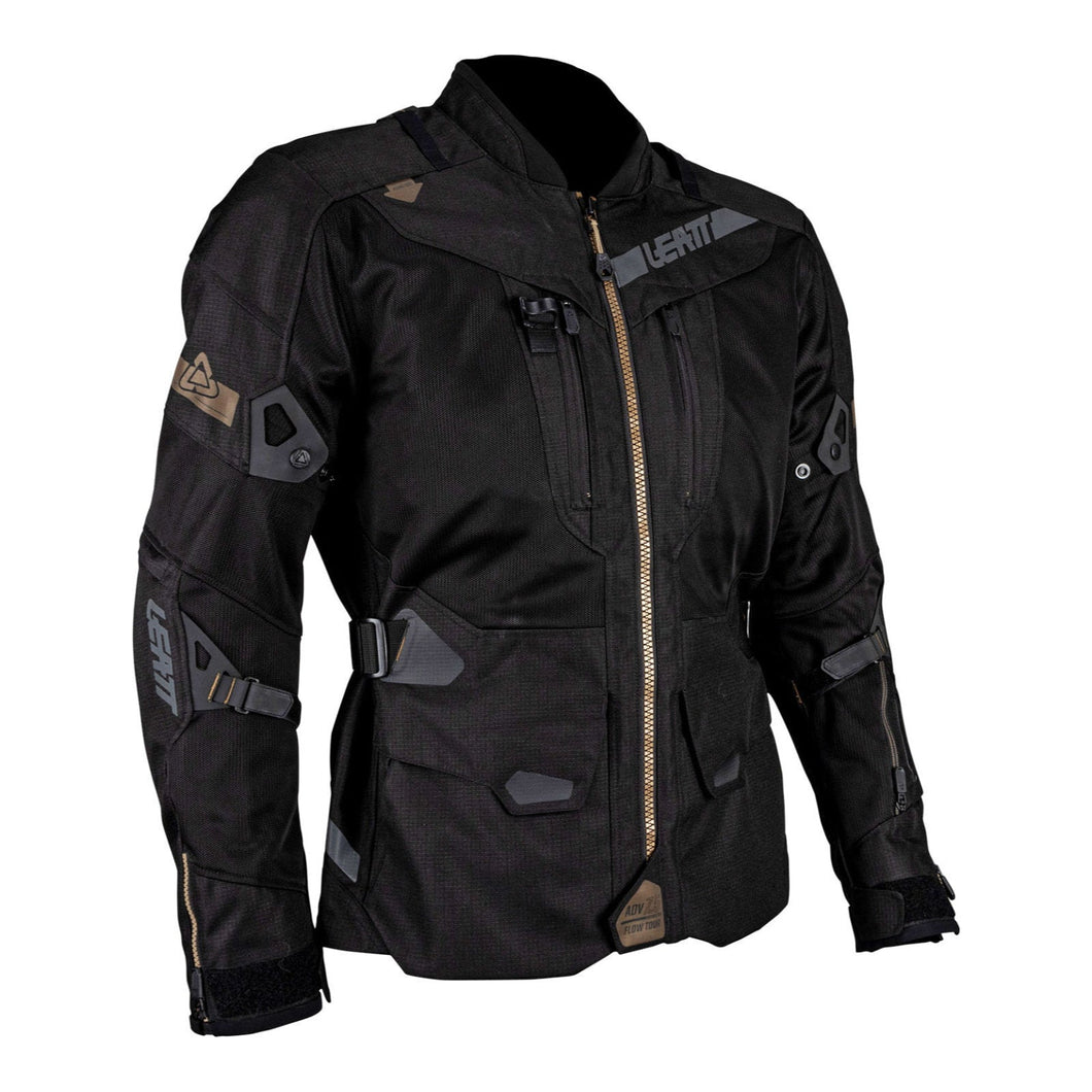LEATT 7.5 ADV FLOWTOUR JACKET - STEALTH