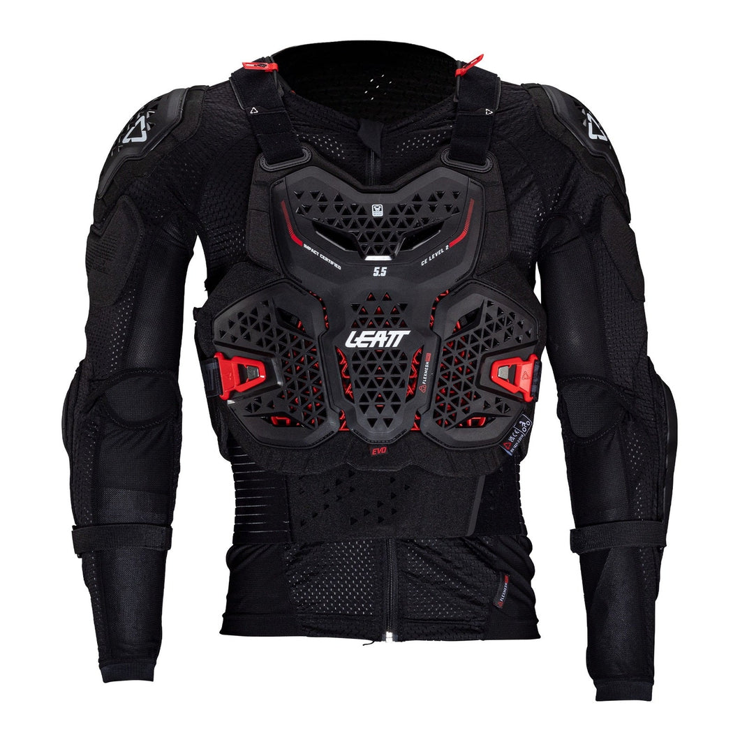 LEATT 5.5 BODY PROTECTOR EVO - BLACK