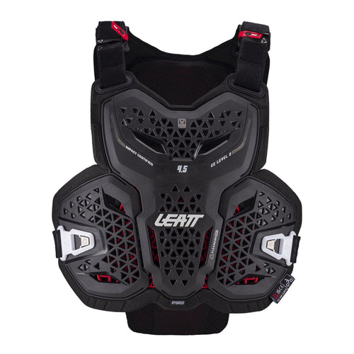 LEATT 4.5 CHEST PROTECTOR HYBRID - BLACK