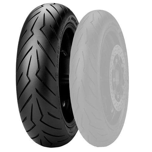 PIRELLI DIABLO ROSSO SCOOTER REAR TYRE 140/70-13 M/C 61P TUBELESS
